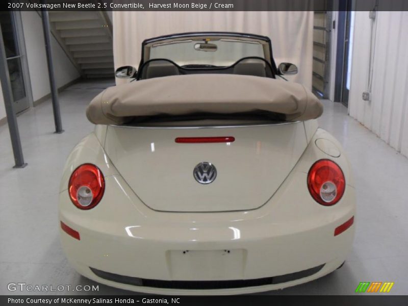 Harvest Moon Beige / Cream 2007 Volkswagen New Beetle 2.5 Convertible