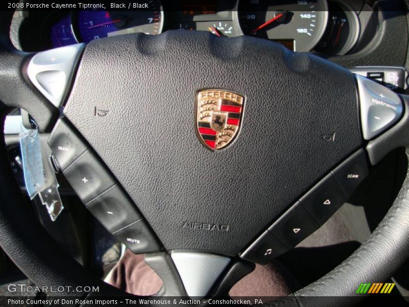 Black / Black 2008 Porsche Cayenne Tiptronic