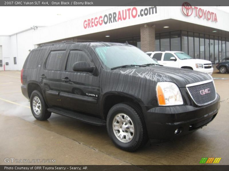 Onyx Black / Ebony Black 2007 GMC Yukon SLT 4x4