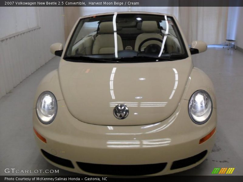 Harvest Moon Beige / Cream 2007 Volkswagen New Beetle 2.5 Convertible