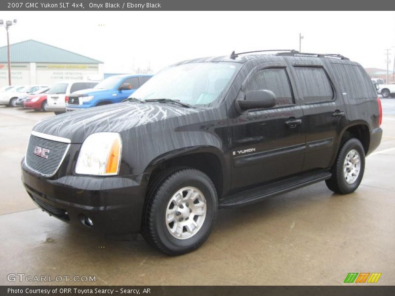 Onyx Black / Ebony Black 2007 GMC Yukon SLT 4x4