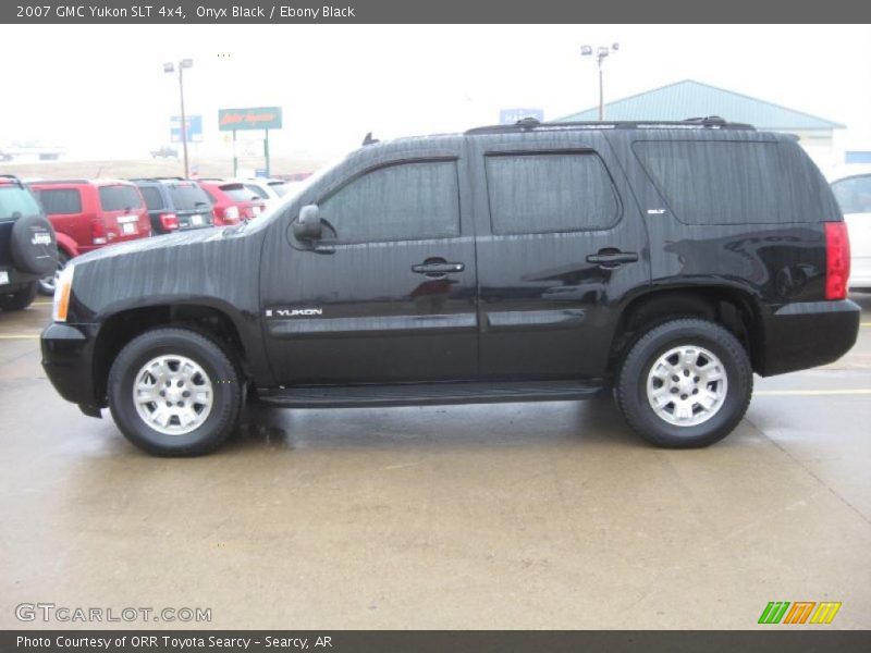 Onyx Black / Ebony Black 2007 GMC Yukon SLT 4x4