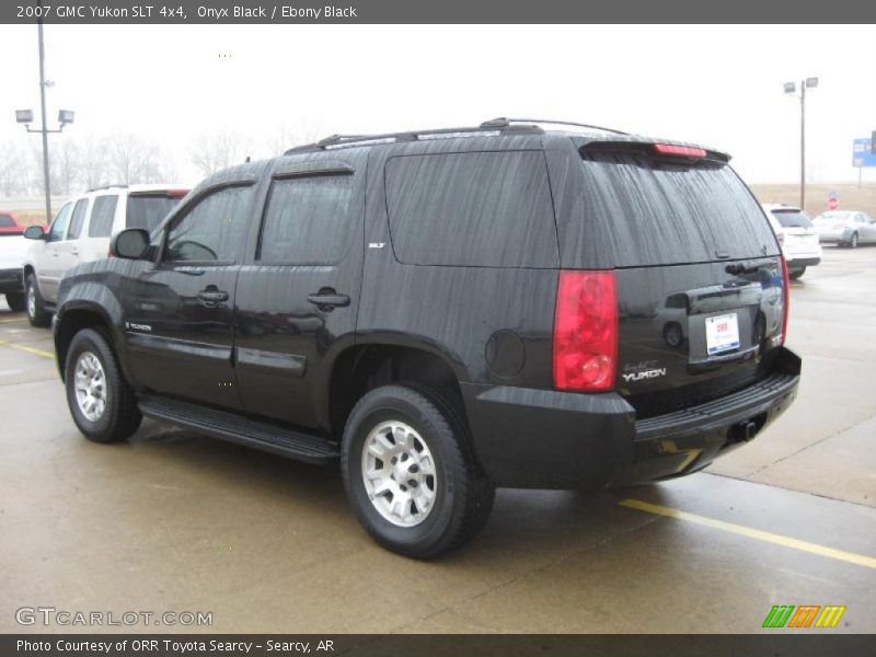 Onyx Black / Ebony Black 2007 GMC Yukon SLT 4x4