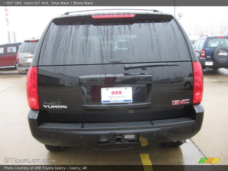 Onyx Black / Ebony Black 2007 GMC Yukon SLT 4x4