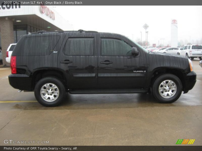 Onyx Black / Ebony Black 2007 GMC Yukon SLT 4x4