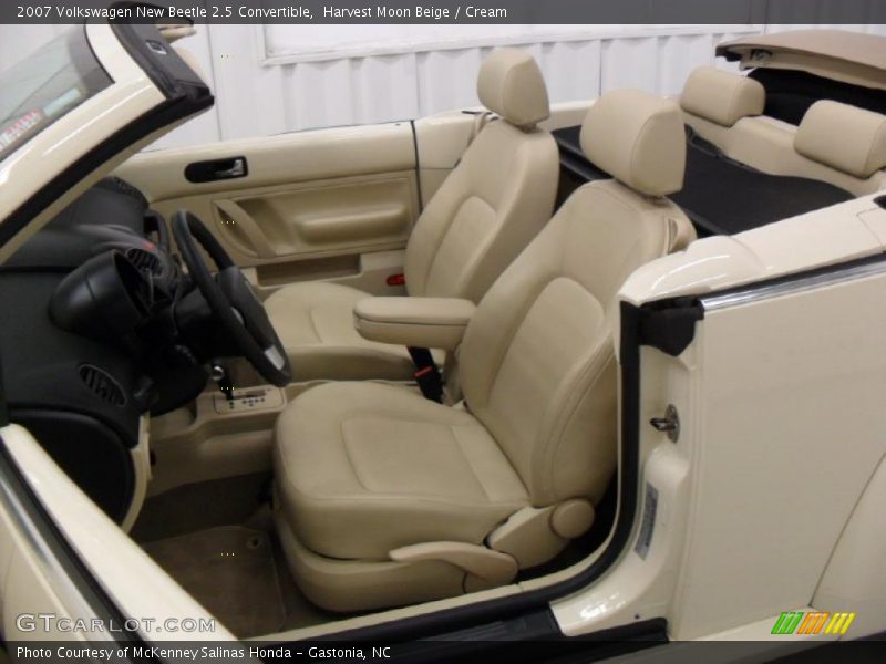 Harvest Moon Beige / Cream 2007 Volkswagen New Beetle 2.5 Convertible