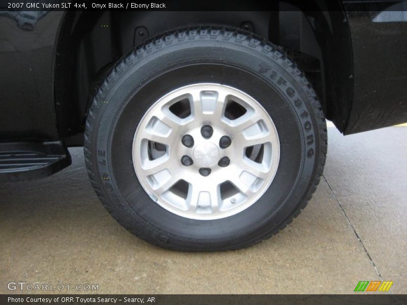 Onyx Black / Ebony Black 2007 GMC Yukon SLT 4x4