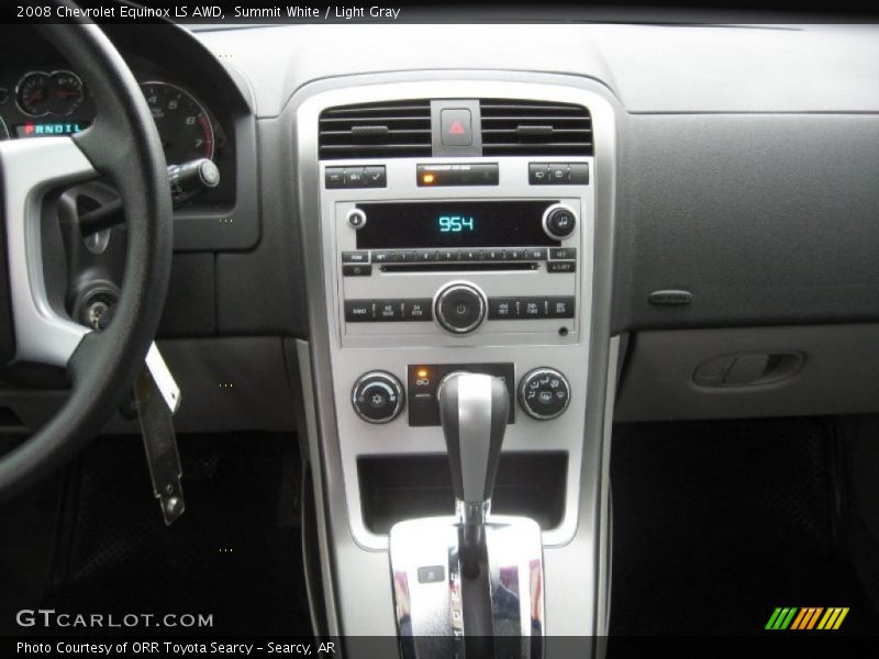Summit White / Light Gray 2008 Chevrolet Equinox LS AWD