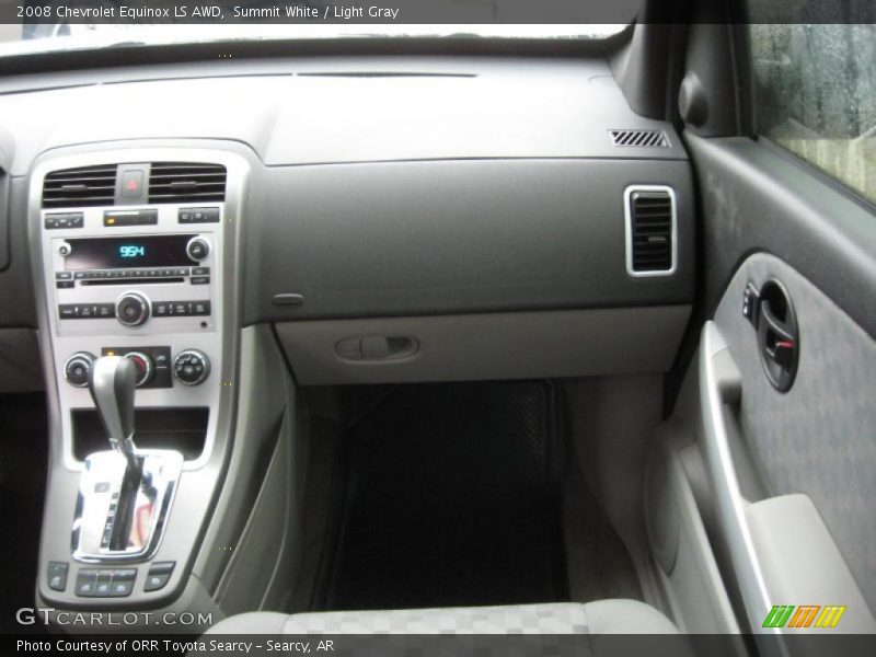 Summit White / Light Gray 2008 Chevrolet Equinox LS AWD