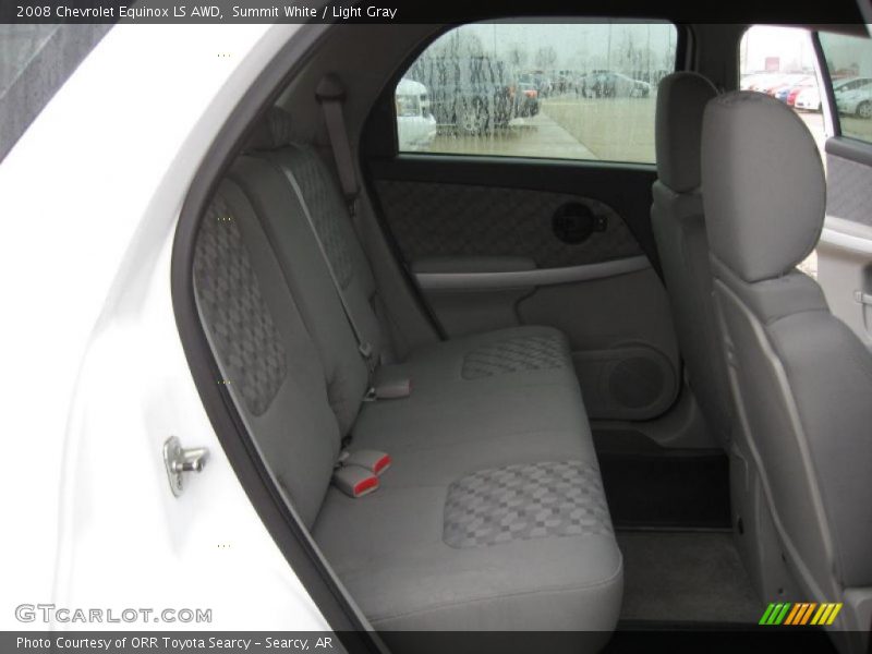 Summit White / Light Gray 2008 Chevrolet Equinox LS AWD