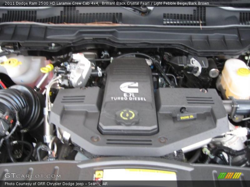  2011 Ram 2500 HD Laramie Crew Cab 4x4 Engine - 6.7 Liter OHV 24-Valve Cummins VGT Turbo-Diesel Inline 6 Cylinder