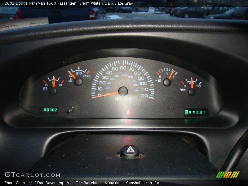  2002 Ram Van 1500 Passenger 1500 Passenger Gauges