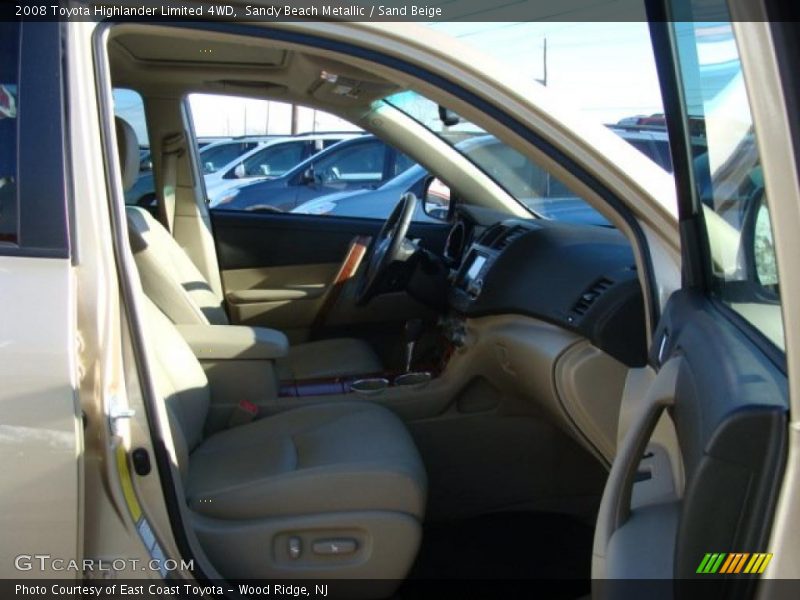 Sandy Beach Metallic / Sand Beige 2008 Toyota Highlander Limited 4WD
