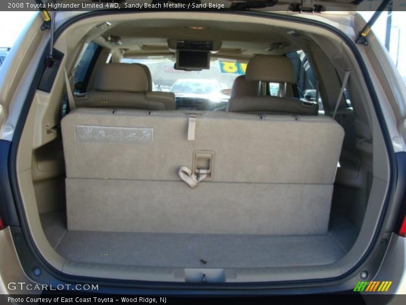Sandy Beach Metallic / Sand Beige 2008 Toyota Highlander Limited 4WD