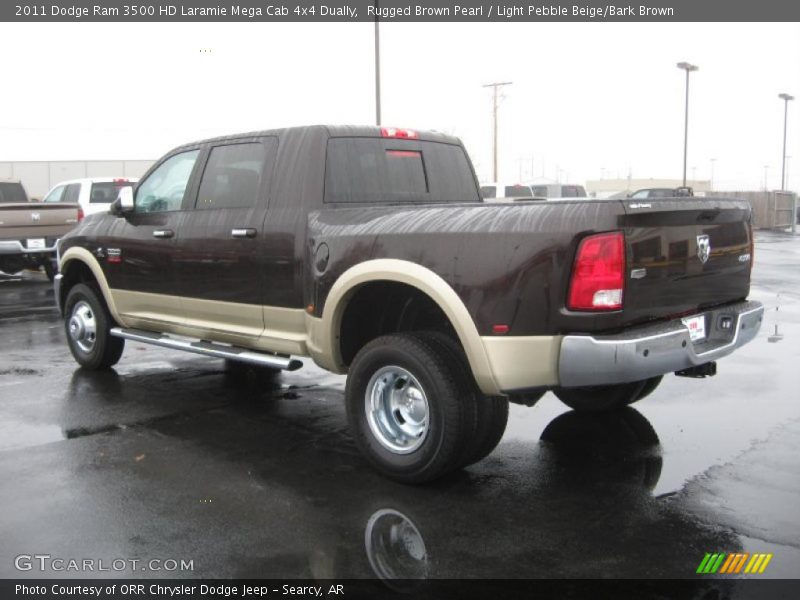  2011 Ram 3500 HD Laramie Mega Cab 4x4 Dually Rugged Brown Pearl