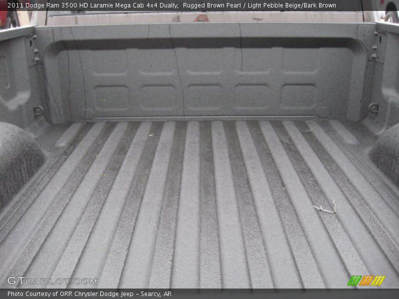 Rugged Brown Pearl / Light Pebble Beige/Bark Brown 2011 Dodge Ram 3500 HD Laramie Mega Cab 4x4 Dually
