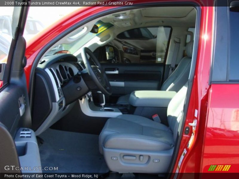 Radiant Red / Graphite Gray 2008 Toyota Tundra Limited CrewMax 4x4