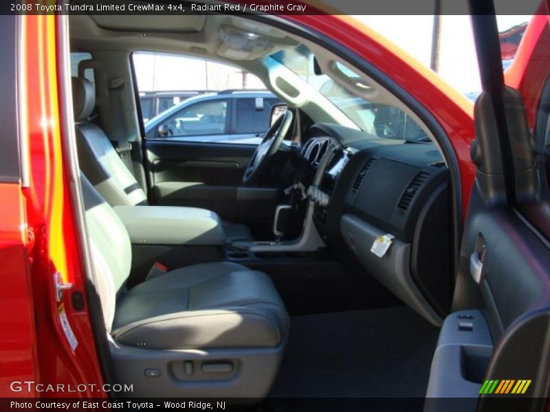 Radiant Red / Graphite Gray 2008 Toyota Tundra Limited CrewMax 4x4
