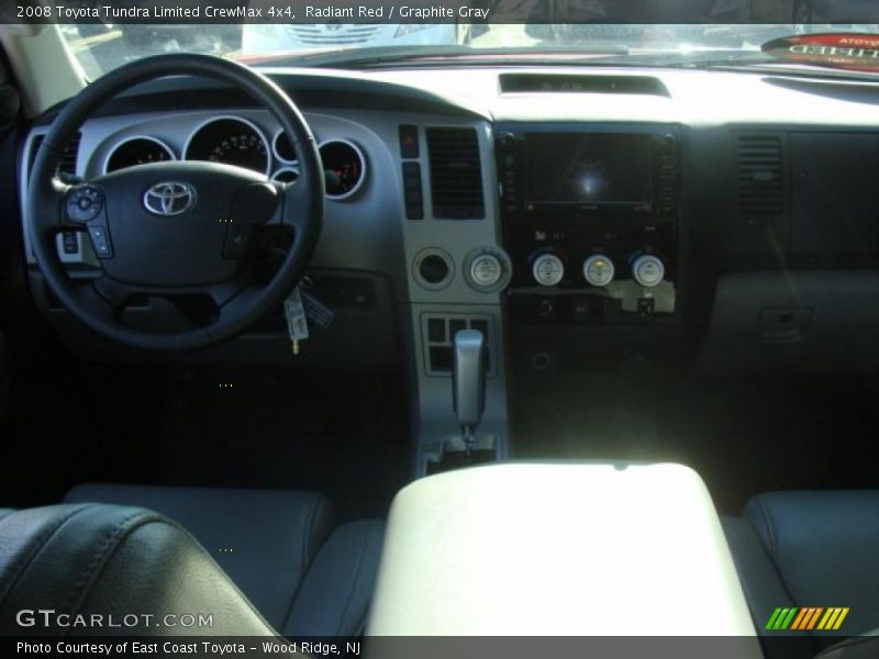 Radiant Red / Graphite Gray 2008 Toyota Tundra Limited CrewMax 4x4