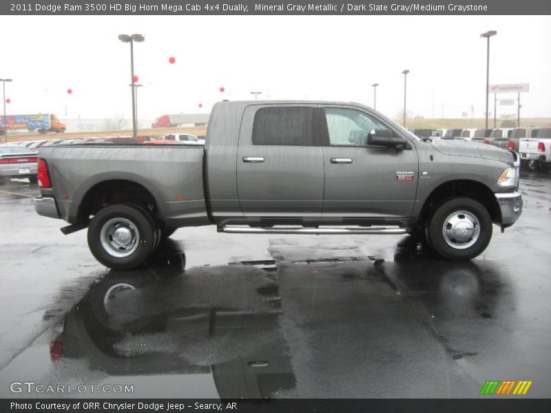  2011 Ram 3500 HD Big Horn Mega Cab 4x4 Dually Mineral Gray Metallic