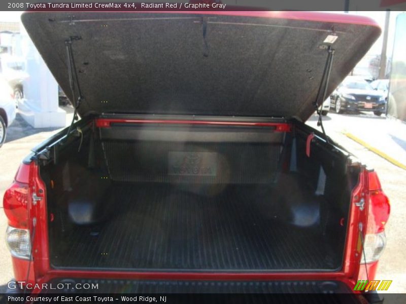 Radiant Red / Graphite Gray 2008 Toyota Tundra Limited CrewMax 4x4