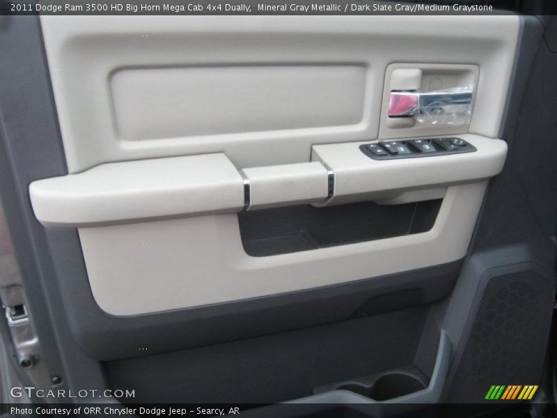 Door Panel of 2011 Ram 3500 HD Big Horn Mega Cab 4x4 Dually