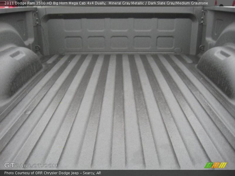 Mineral Gray Metallic / Dark Slate Gray/Medium Graystone 2011 Dodge Ram 3500 HD Big Horn Mega Cab 4x4 Dually