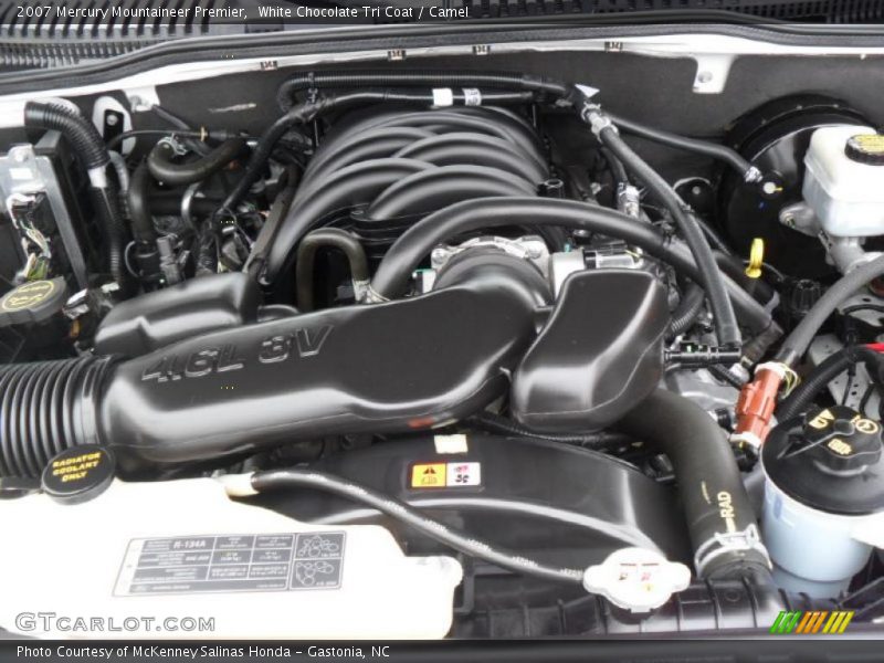  2007 Mountaineer Premier Engine - 4.6 Liter SOHC 24-Valve VVT V8