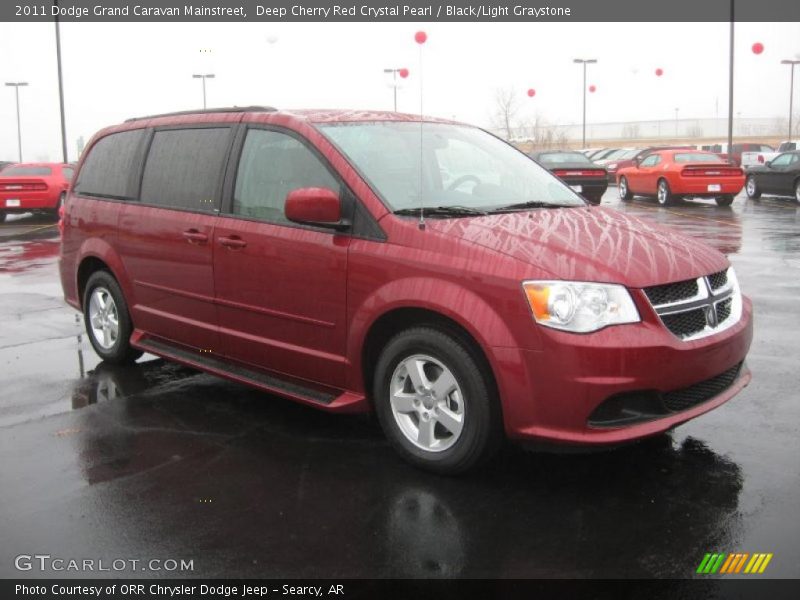  2011 Grand Caravan Mainstreet Deep Cherry Red Crystal Pearl