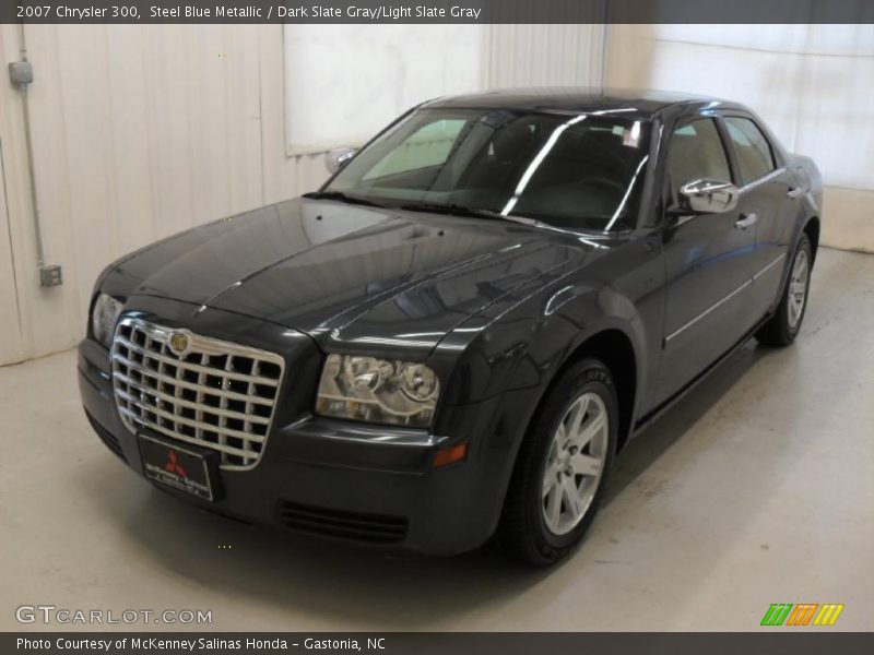 Steel Blue Metallic / Dark Slate Gray/Light Slate Gray 2007 Chrysler 300