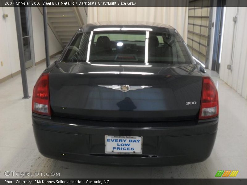 Steel Blue Metallic / Dark Slate Gray/Light Slate Gray 2007 Chrysler 300