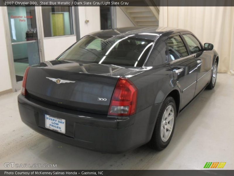 Steel Blue Metallic / Dark Slate Gray/Light Slate Gray 2007 Chrysler 300