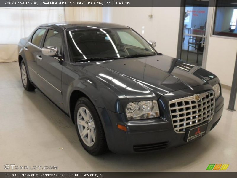 Steel Blue Metallic / Dark Slate Gray/Light Slate Gray 2007 Chrysler 300