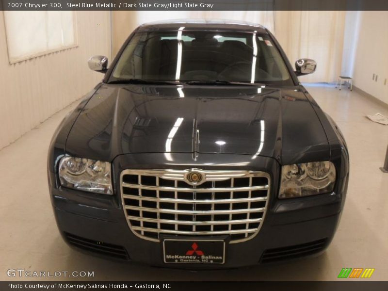 Steel Blue Metallic / Dark Slate Gray/Light Slate Gray 2007 Chrysler 300