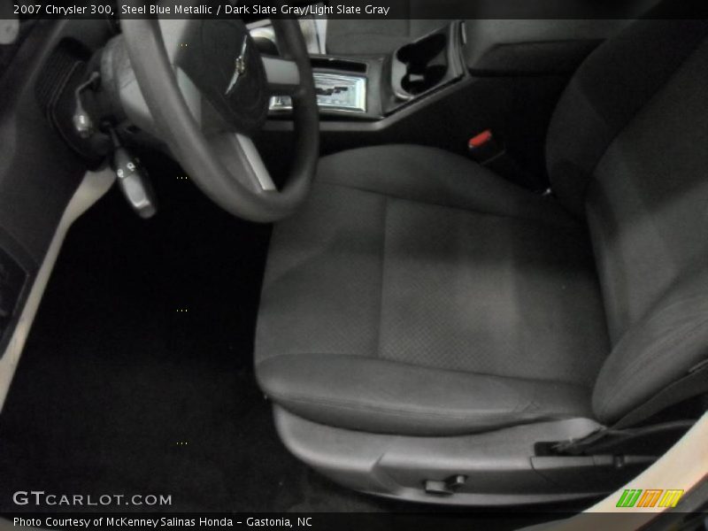 Steel Blue Metallic / Dark Slate Gray/Light Slate Gray 2007 Chrysler 300