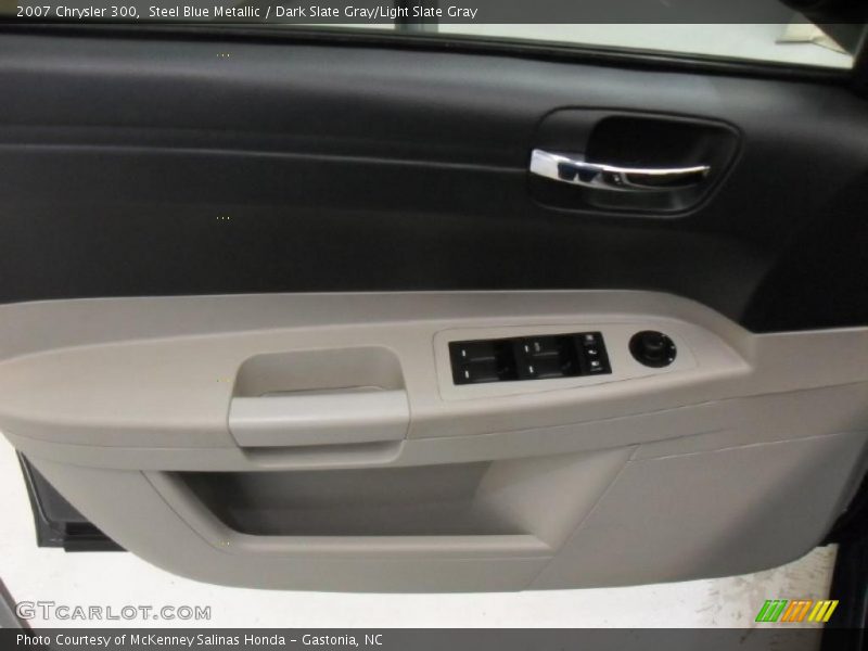 Steel Blue Metallic / Dark Slate Gray/Light Slate Gray 2007 Chrysler 300