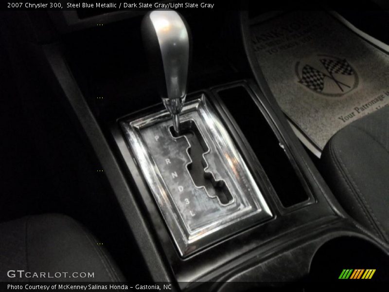 Steel Blue Metallic / Dark Slate Gray/Light Slate Gray 2007 Chrysler 300