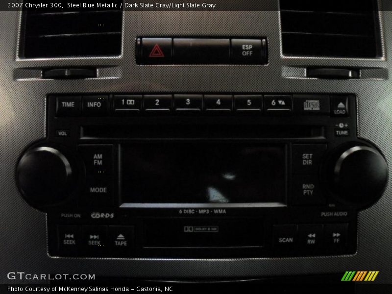 Steel Blue Metallic / Dark Slate Gray/Light Slate Gray 2007 Chrysler 300
