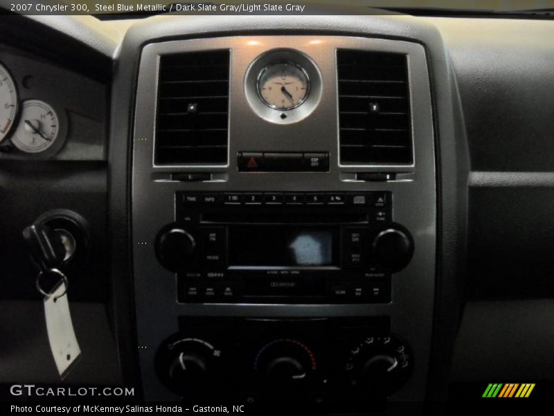 Steel Blue Metallic / Dark Slate Gray/Light Slate Gray 2007 Chrysler 300