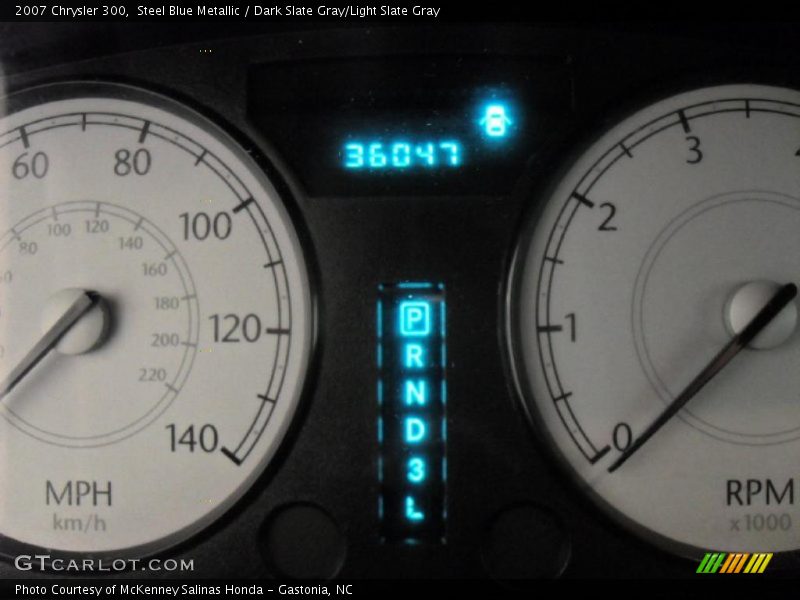 Steel Blue Metallic / Dark Slate Gray/Light Slate Gray 2007 Chrysler 300