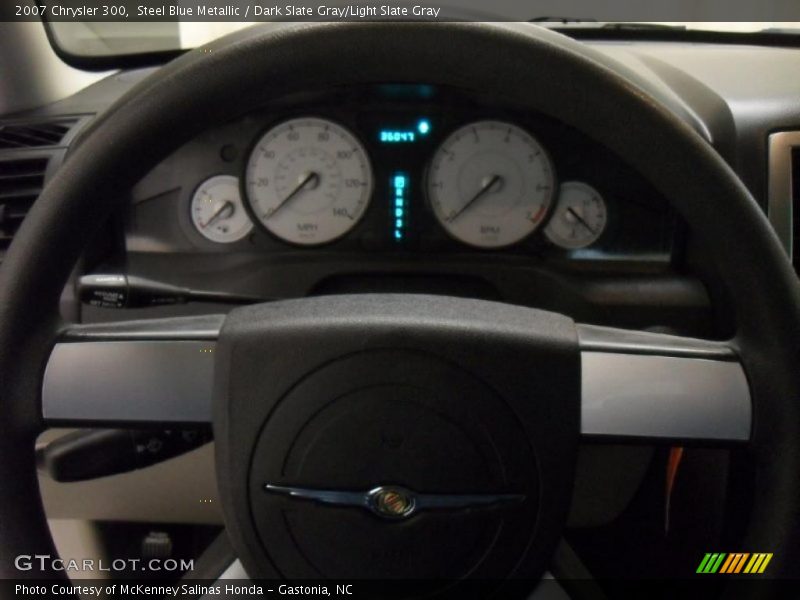 Steel Blue Metallic / Dark Slate Gray/Light Slate Gray 2007 Chrysler 300