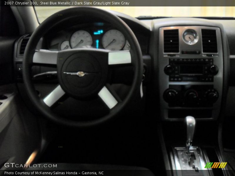 Steel Blue Metallic / Dark Slate Gray/Light Slate Gray 2007 Chrysler 300