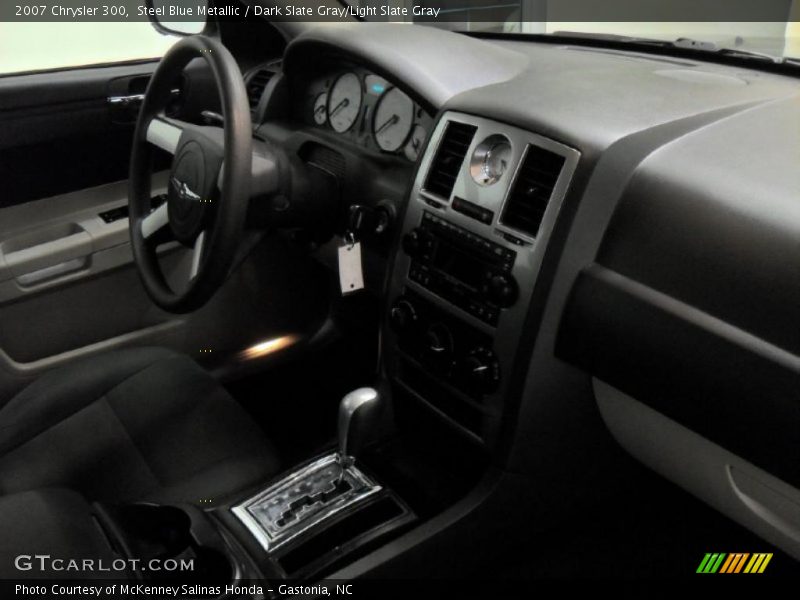 Steel Blue Metallic / Dark Slate Gray/Light Slate Gray 2007 Chrysler 300