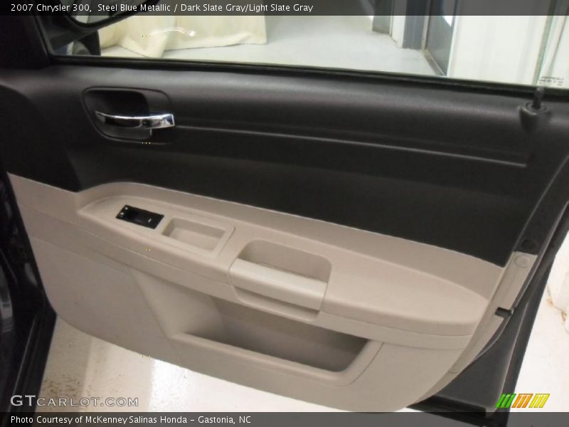 Steel Blue Metallic / Dark Slate Gray/Light Slate Gray 2007 Chrysler 300