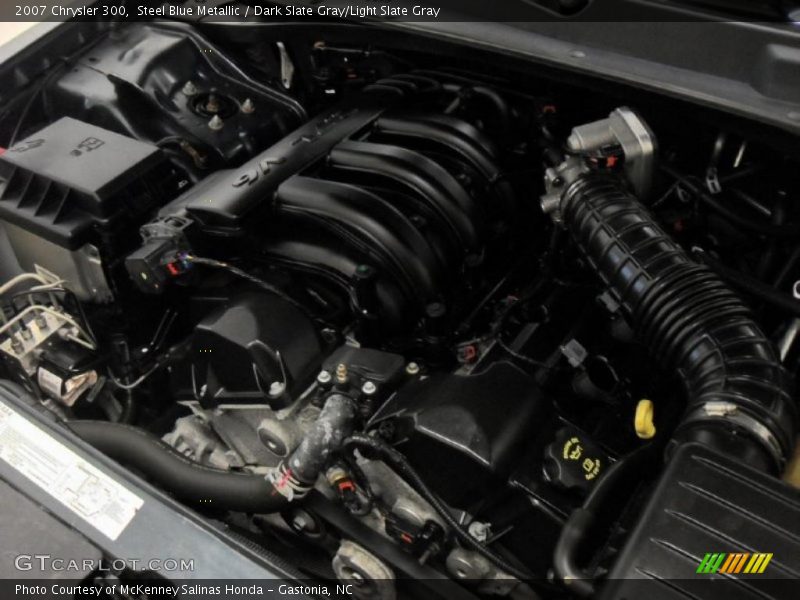 Steel Blue Metallic / Dark Slate Gray/Light Slate Gray 2007 Chrysler 300