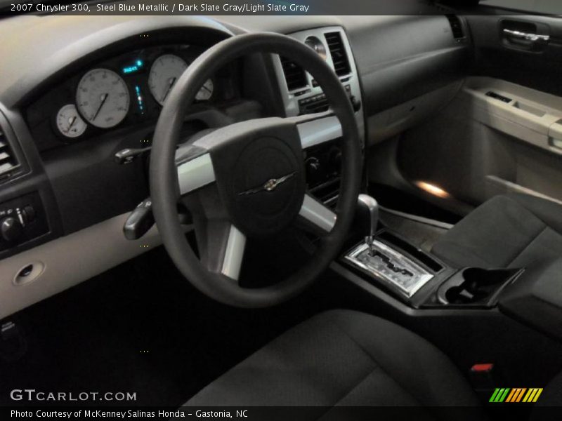 Steel Blue Metallic / Dark Slate Gray/Light Slate Gray 2007 Chrysler 300