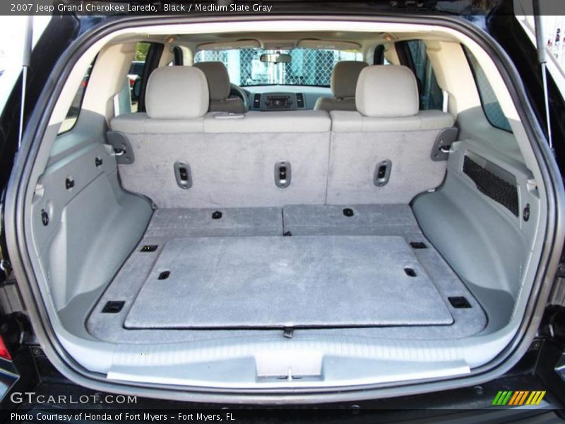 Black / Medium Slate Gray 2007 Jeep Grand Cherokee Laredo
