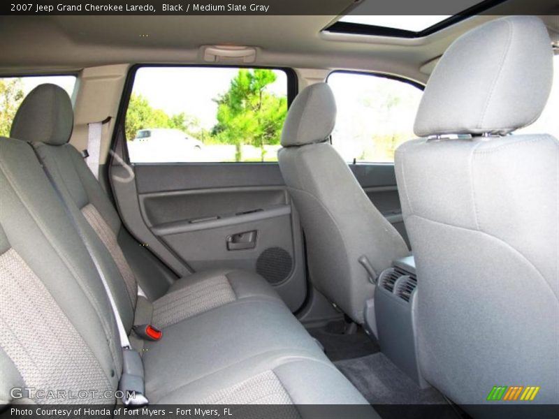 Black / Medium Slate Gray 2007 Jeep Grand Cherokee Laredo