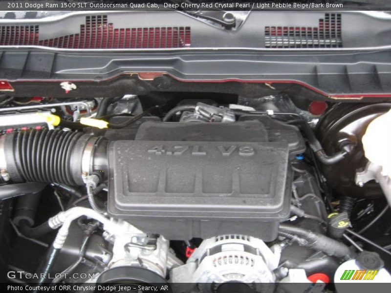  2011 Ram 1500 SLT Outdoorsman Quad Cab Engine - 4.7 Liter SOHC 16-Valve Flex-Fuel V8