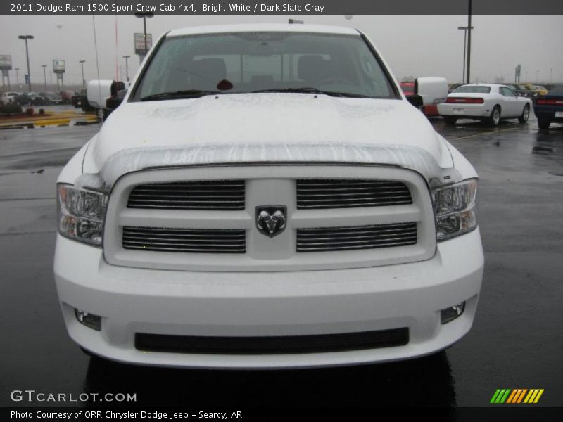 Bright White / Dark Slate Gray 2011 Dodge Ram 1500 Sport Crew Cab 4x4
